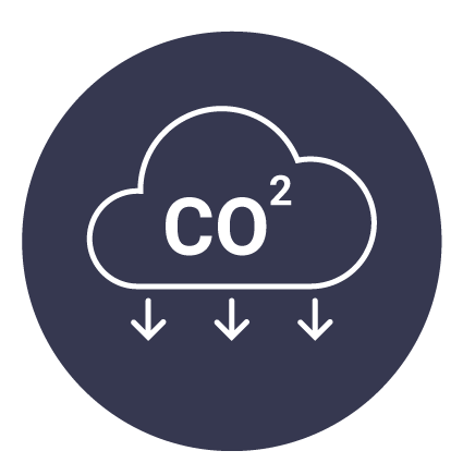 Reduced greenhouse gas emmisions